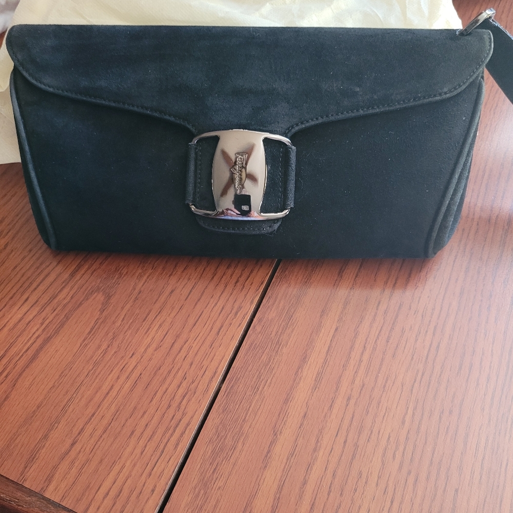 Vtg Salvatore Ferragamo Clutch